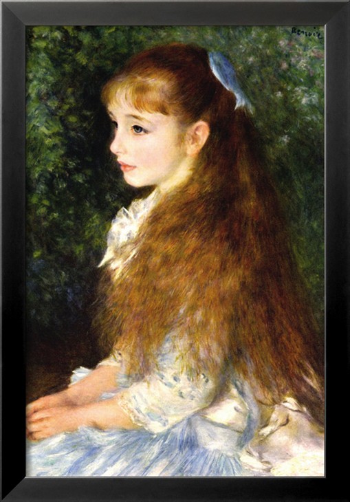 Irene Cahen D Anvers - Pierre-Auguste Renoir painting on canvas